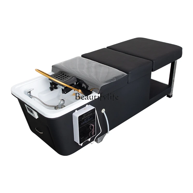hair treatment shampoo bed, special fumigation for barber shop, intelligent constant temperature water circulation bed
hair treatment shampoo bed, special fumigation for barber shop, intelligent constant temperature water circulation bed