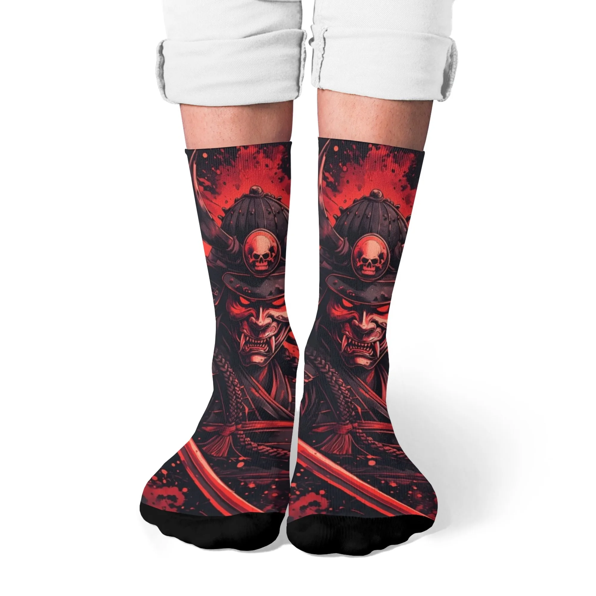 Devil Warrior Men's Socks Retro Style Comfortable Warm Casual Sports Socks Crazy Street Hip-Hop Trend Socks Novelty Party Gift
Devil Warrior Men's Socks Retro Style Comfortable Warm Casual Sports Socks Crazy Street Hip-Hop Trend Socks Novelty Party Gift