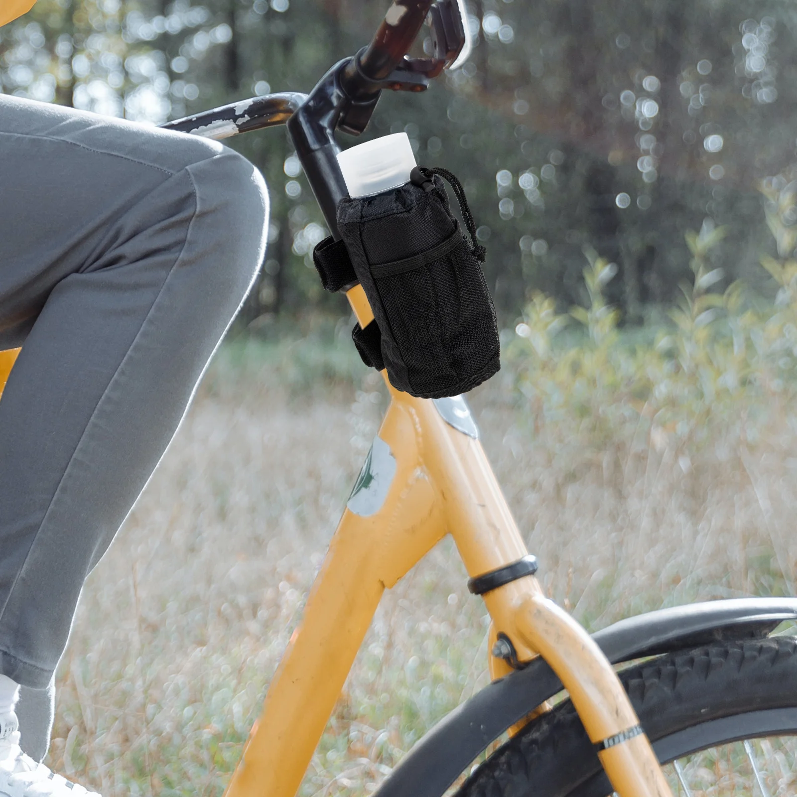 Portable Bike Kettle Bag Expandable Drawstring Closure Stable Ride Design Outdoor Water Bottle Rack for Biking Running Walking
Portable Bike Kettle Bag Expandable Drawstring Closure Stable Ride Design Outdoor Water Bottle Rack for Biking Running Walking