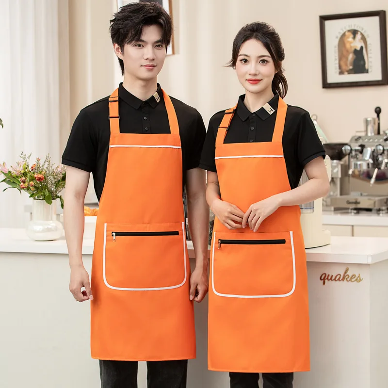 Zipper Pocket Apron Waterproof Printed Supermarket Convenience Store Cashier Restaurant Kitchen Anti-Stain BBQ Shop Special
Zipper Pocket Apron Waterproof Printed Supermarket Convenience Store Cashier Restaurant Kitchen Anti-Stain BBQ Shop Special