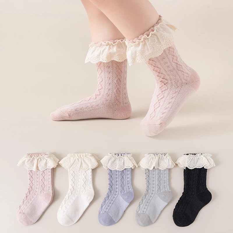 Newborn Baby Girls Princess Socks Cute Lace Ruffle Socks Breathable Crew Socks for Toddler Infant Clothing Accessories
Newborn Baby Girls Princess Socks Cute Lace Ruffle Socks Breathable Crew Socks for Toddler Infant Clothing Accessories