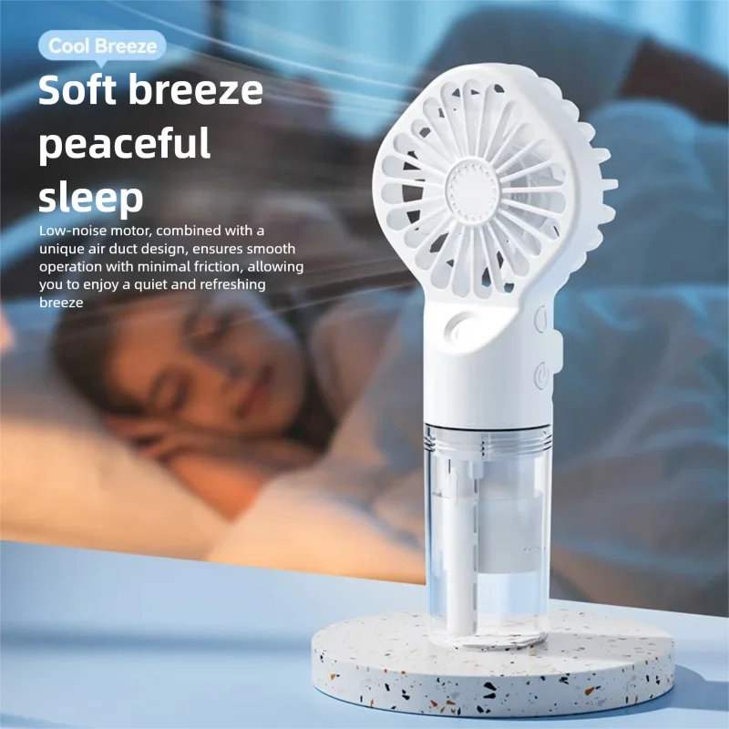 4 Speeds Powerful Water Misting Hand Fan USB Rechargeable Mini Skin Care Humidifier Portable Pocket Cooling Fan Strong Airflow
4 Speeds Powerful Water Misting Hand Fan USB Rechargeable Mini Skin Care Humidifier Portable Pocket Cooling Fan Strong Airflow