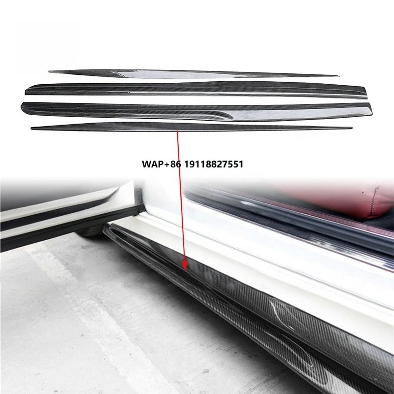 For S Class Coupe C217 S63AMG CSS Style Carbon Fiber 4 PCS Car Side Skirts Extensions Splitter
For S Class Coupe C217 S63AMG CSS Style Carbon Fiber 4 PCS Car Side Skirts Extensions Splitter