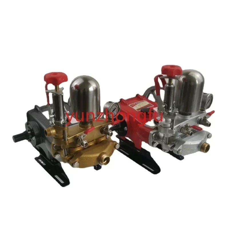Agricultural Three Cylinder Plunger Pump Pump Head 26/30 Type Power Sprayer New Ceramic Butter-Free Pump for Pesticide Spray 
Agricultural Three Cylinder Plunger Pump Pump Head 26/30 Type Power Sprayer New Ceramic Butter-Free Pump for Pesticide Spray