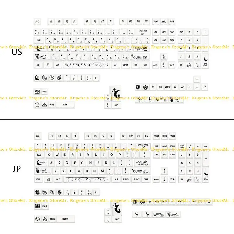 D08B 138 for Key MDA Profile Keycaps PBT DYE-SUB Japanese English Keycap Set Moon Myt
D08B 138 for Key MDA Profile Keycaps PBT DYE-SUB Japanese English Keycap Set Moon Myt