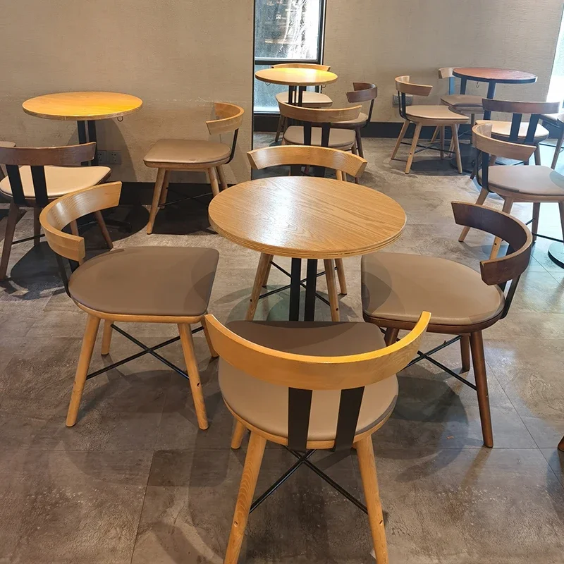 Customized Star Series American Solid Wood Coffee Shop Table and Chair Combination Casual Coffee Shop Table and Chair
Customized Star Series American Solid Wood Coffee Shop Table and Chair Combination Casual Coffee Shop Table and Chair