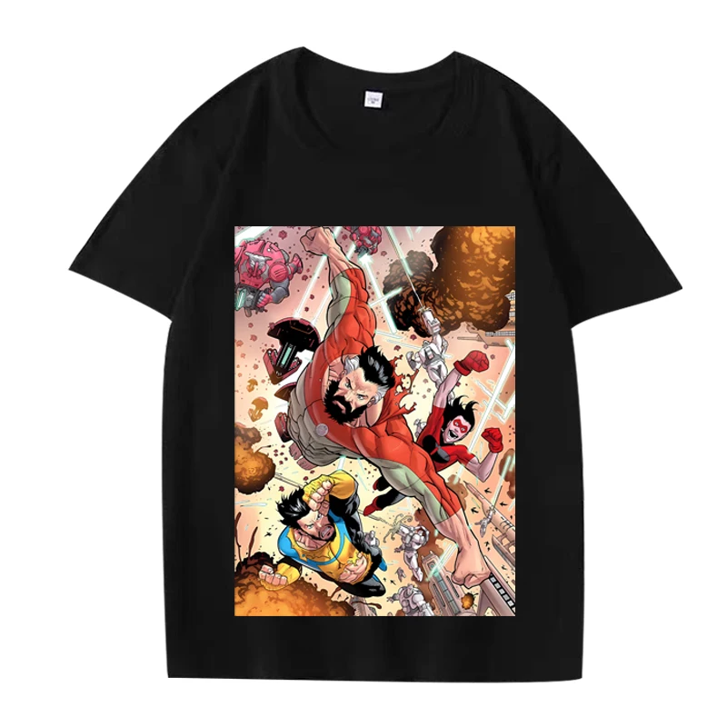 invincible omniman Essential graphics T Shirt men ’s women Oversized 100% Cotton streetwear short sleeve Summer print Unisex tee
invincible omniman Essential graphics T Shirt men ’s women Oversized 100% Cotton streetwear short sleeve Summer print Unisex tee