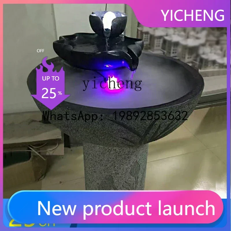 x1 Courtyard Water Landscape Garden Small Stone Sculpture Fountain Fish Pond Living Room Water Decoration
x1 Courtyard Water Landscape Garden Small Stone Sculpture Fountain Fish Pond Living Room Water Decoration