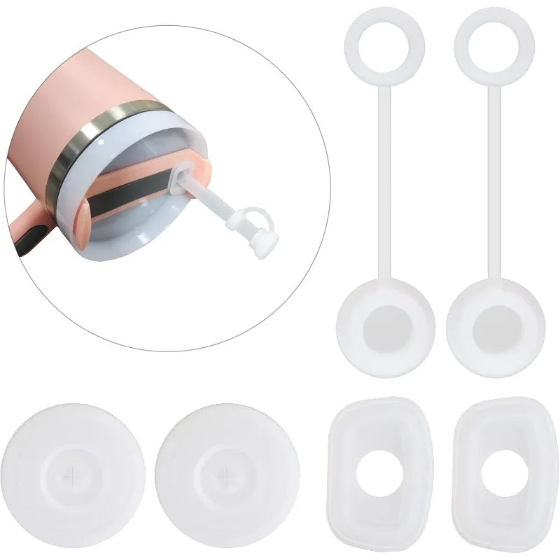 HOME.Spill-Proof Silicone Accessory Set- Includes Straw Covers, Round and Square Leak Stoppers - Anti-Dust Tumbler Accessories
HOME.Spill-Proof Silicone Accessory Set- Includes Straw Covers, Round and Square Leak Stoppers - Anti-Dust Tumbler Accessories