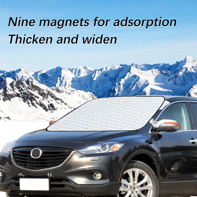 Автомобильные Внешние аксессуары для Mazda CX9, зимний автомобильный снегозащитный козырек, переднее ветровое стекло, водонепроницаемый солнцезащитный козырек от льда и мороза
Автомобильные Внешние аксессуары для Mazda CX9, зимний автомобильный снегозащитный козырек, переднее ветровое стекло, водонепроницаемый солнцезащитный козырек от льда и мороза