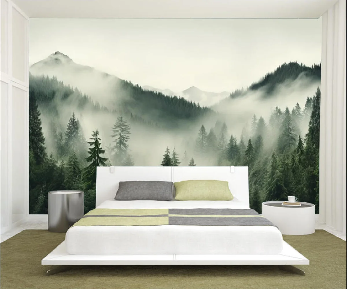Custom wallpaper modern foggy forest cloud flying bird Nordic TV background living room bedroom black and white 3d wallpaper
Custom wallpaper modern foggy forest cloud flying bird Nordic TV background living room bedroom black and white 3d wallpaper