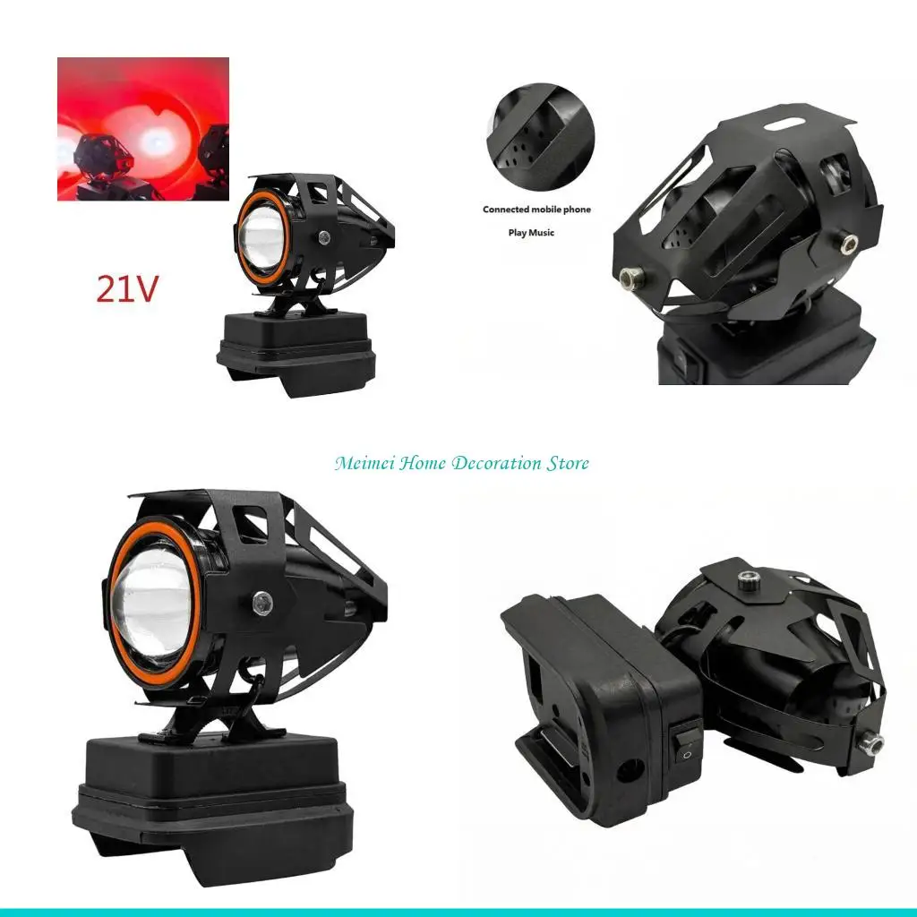 H7BF Portable 21V LED Inspection Lamp 3 Lighting Mode LED Work Light With Speaker
H7BF Portable 21V LED Inspection Lamp 3 Lighting Mode LED Work Light With Speaker