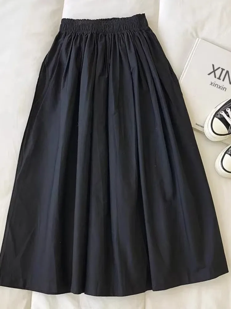 High Waist A-Line Midi Skirt Women's plus Size Summer Thin Pleated Half Body Umbrella Skirt Meat Concealing Slimming Gown
High Waist A-Line Midi Skirt Women's plus Size Summer Thin Pleated Half Body Umbrella Skirt Meat Concealing Slimming Gown