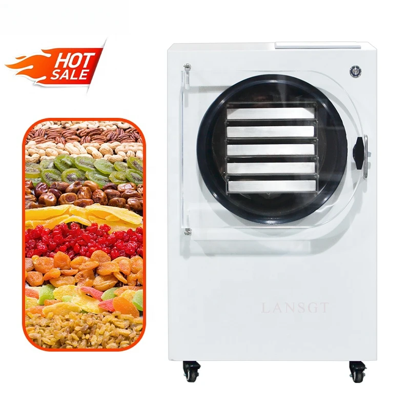 Home LCD Small Vacuum Freeze Dryer Drying Hine Equipment For Candy Food Fruit And Vegetable Lyophilizer
Home LCD Small Vacuum Freeze Dryer Drying Hine Equipment For Candy Food Fruit And Vegetable Lyophilizer