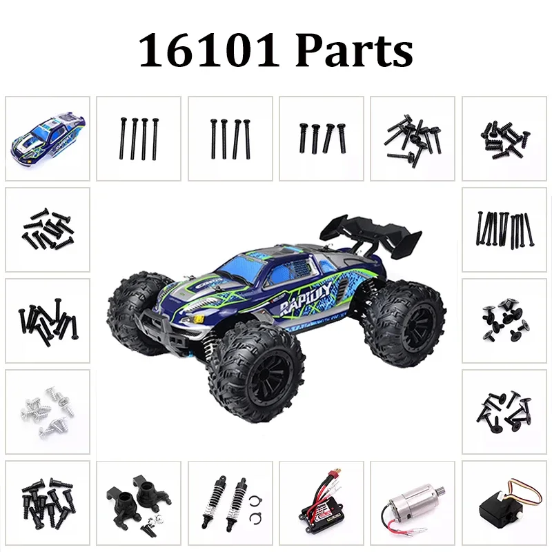 16101 16102 Brushed Version RC Automotive Parts Gear Turning Shaft Tie Rod Steering Cup Motor Tire Remote Control Screw
16101 16102 Brushed Version RC Automotive Parts Gear Turning Shaft Tie Rod Steering Cup Motor Tire Remote Control Screw