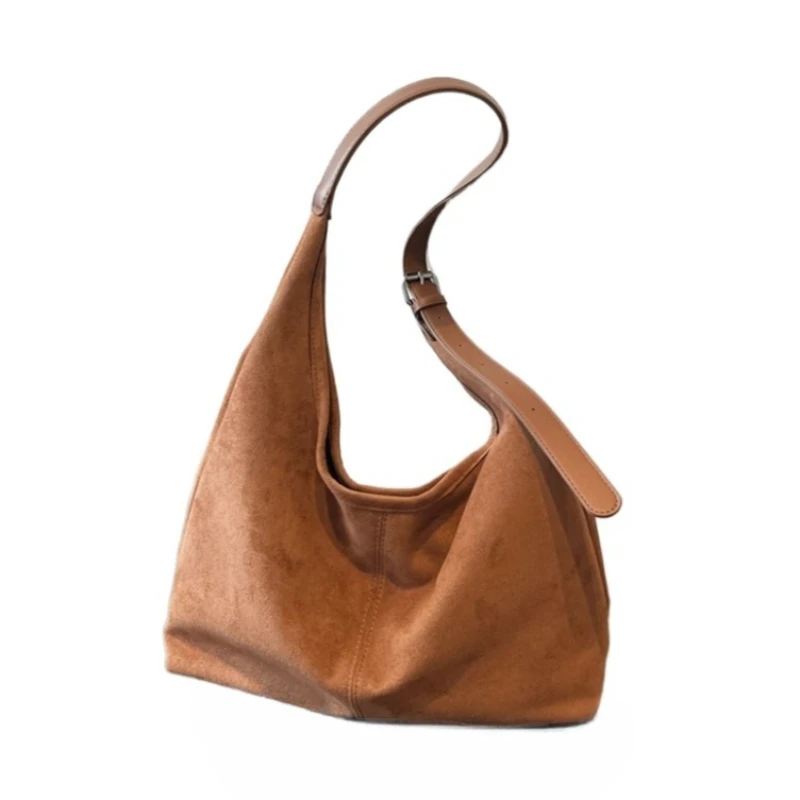 Women's Large Capacity Soft Suede Bucket Shoulder Bag Detachable Pouch Adjustable Strap Vintage Daily Work Bag
Women's Large Capacity Soft Suede Bucket Shoulder Bag Detachable Pouch Adjustable Strap Vintage Daily Work Bag