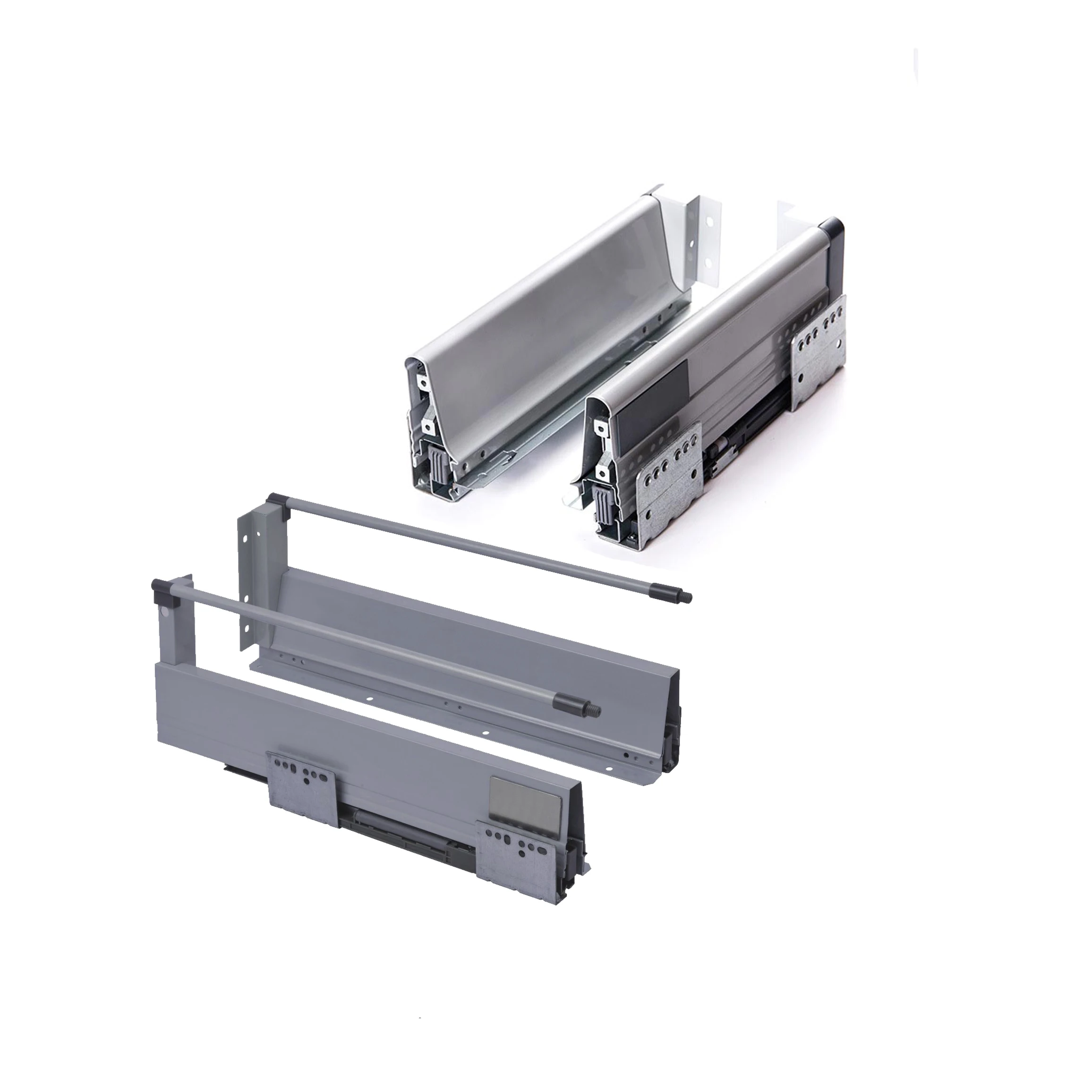 350Mm Furniture Hardware Telescopic Channel Kitchen Metal Box Cabinet Slide Box Soft Close Drawer System
350Mm Furniture Hardware Telescopic Channel Kitchen Metal Box Cabinet Slide Box Soft Close Drawer System