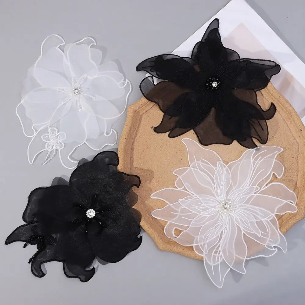 Dress DIY Decorative Handmade Pearl Flower Patches Clothing Accessories DIY Craft Floral Patches Appliques Cloth Fabric
Dress DIY Decorative Handmade Pearl Flower Patches Clothing Accessories DIY Craft Floral Patches Appliques Cloth Fabric