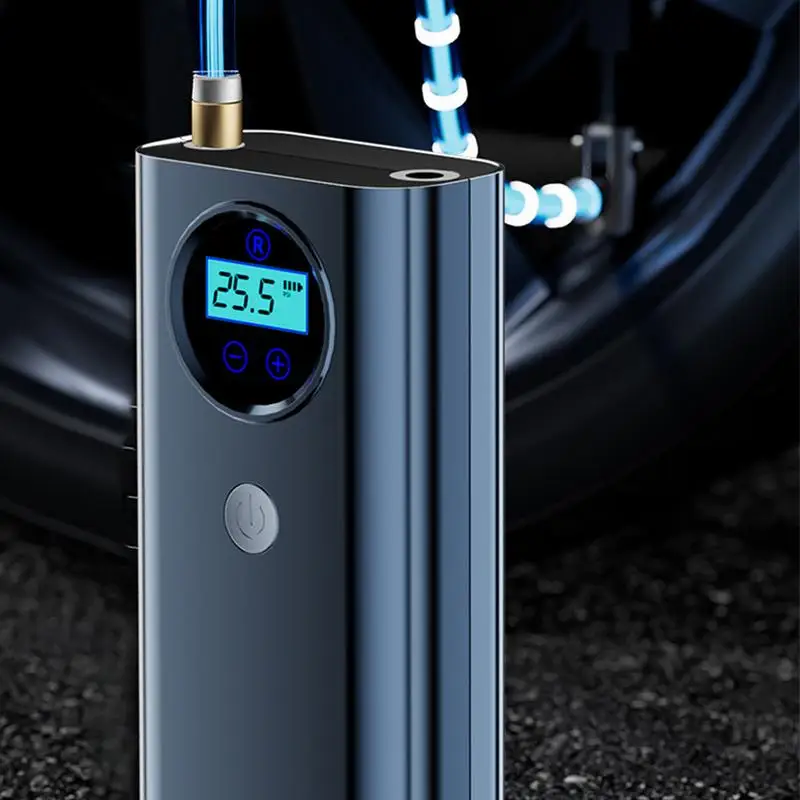 Electric Air Compressor Cordless Tire Inflator Multifunctional Portable Air Pump With 3 Nozzles For Car Motorcycle Bicycle
Electric Air Compressor Cordless Tire Inflator Multifunctional Portable Air Pump With 3 Nozzles For Car Motorcycle Bicycle