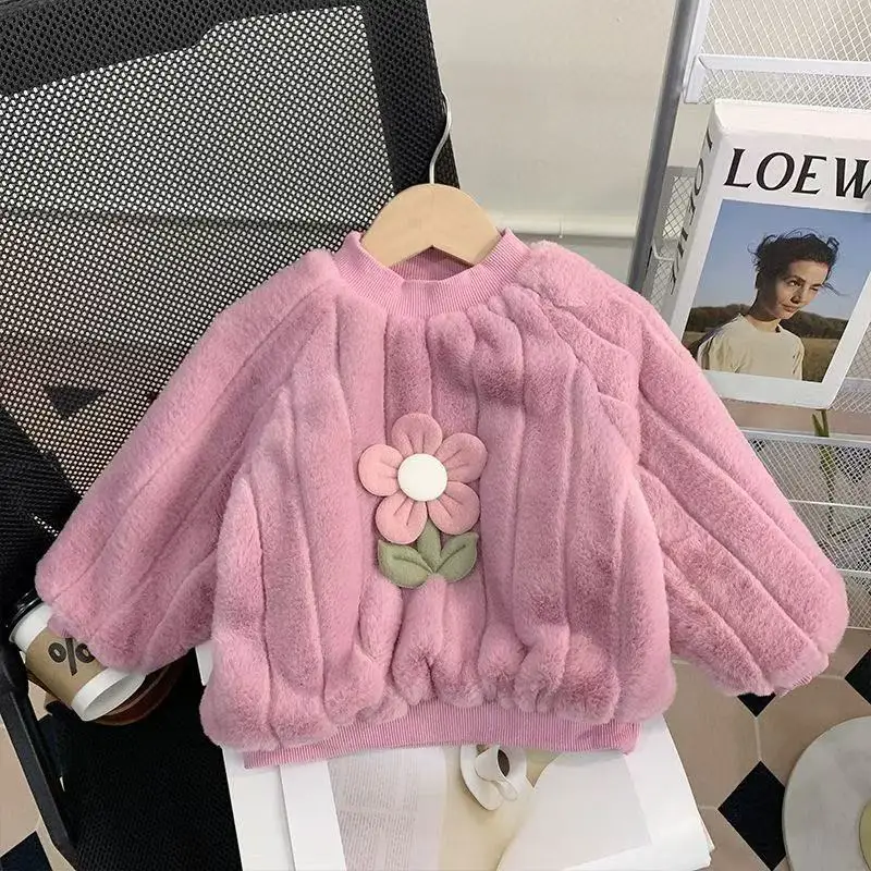 Girls' Winter Wooly Wooly Sweater Winter New Foreign Style Children's Baby Warm Thick Plush Top Coat
Girls' Winter Wooly Wooly Sweater Winter New Foreign Style Children's Baby Warm Thick Plush Top Coat