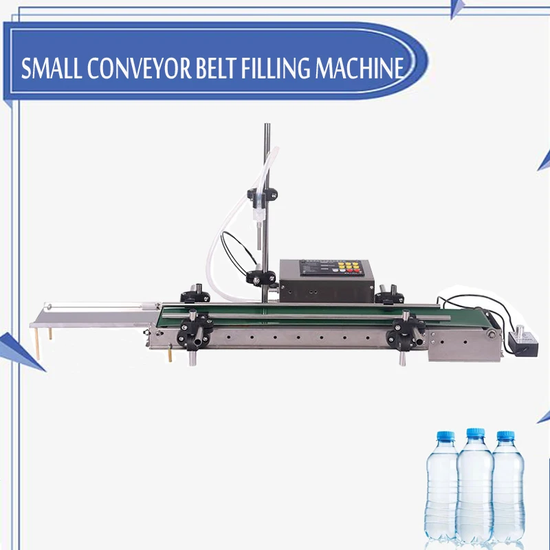 Best-selling Digital Control Continues Desktop One Nozzles Conveyor Belt Water Perfume Oil Sauce Juice Liquid Filling Machine
Best-selling Digital Control Continues Desktop One Nozzles Conveyor Belt Water Perfume Oil Sauce Juice Liquid Filling Machine