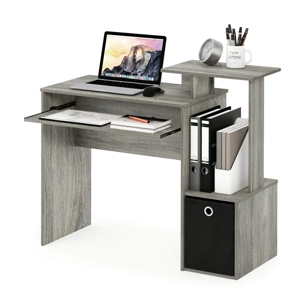 Econ Multipurpose Home Office Computer Writing Desk, French Oak Grey
Econ Multipurpose Home Office Computer Writing Desk, French Oak Grey