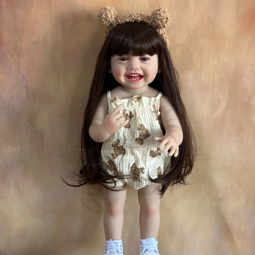 BZDOLL 55cm 22inch Reborn Baby Doll Toy Full Soft Vinyl Body Newborn Princess Toddler Art Gift for Children Birthday
BZDOLL 55cm 22inch Reborn Baby Doll Toy Full Soft Vinyl Body Newborn Princess Toddler Art Gift for Children Birthday
