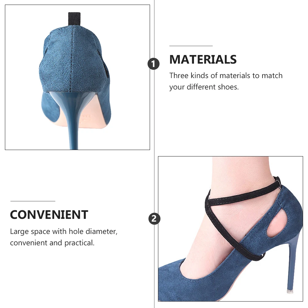 6 Pairs Anti-falling Heel Sticker Protective Shoe Pad Strap High Heels Anti-wear Anti-slip Black Miss
6 Pairs Anti-falling Heel Sticker Protective Shoe Pad Strap High Heels Anti-wear Anti-slip Black Miss