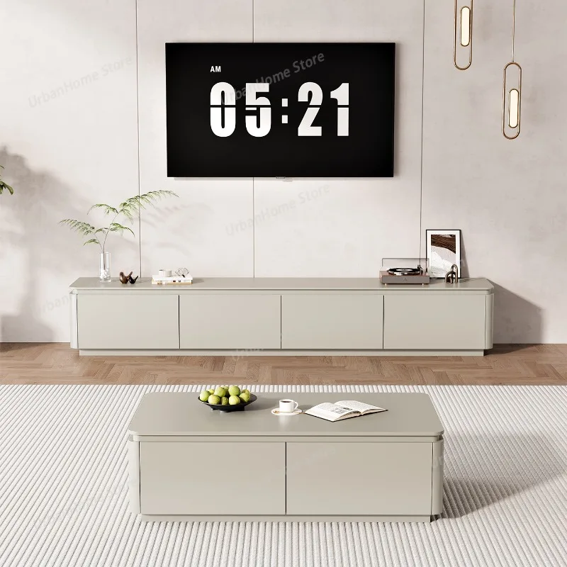 Modern Minimalist Luxury TV Stands Nordic Creative High-End Living Room TV Cabinet Designer Home Furniture Mesa Cristal Tv FYTS
Modern Minimalist Luxury TV Stands Nordic Creative High-End Living Room TV Cabinet Designer Home Furniture Mesa Cristal Tv FYTS