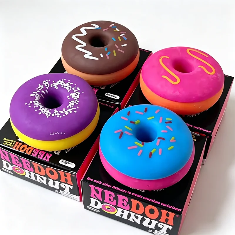 Donut Pinch Toy Simulation Donut Slow Rebound Office Decompression Artifact Anti-anxiety Squeeze Toy For Focus ADHD Gift
Donut Pinch Toy Simulation Donut Slow Rebound Office Decompression Artifact Anti-anxiety Squeeze Toy For Focus ADHD Gift