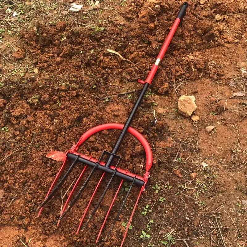 Upgrade Garden Soil Turners Soil Rake Farm Tools Fork Flowers and Vegetables Soil Turners for Household Use
Upgrade Garden Soil Turners Soil Rake Farm Tools Fork Flowers and Vegetables Soil Turners for Household Use