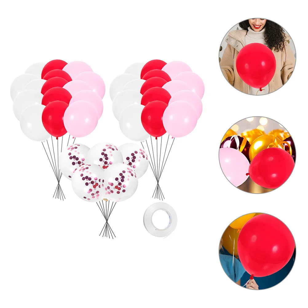 80Pcs Valentine Wedding Balloon Favors Decorative Balloons Romantic Atmosphere Room Door Decor Supplies
80Pcs Valentine Wedding Balloon Favors Decorative Balloons Romantic Atmosphere Room Door Decor Supplies