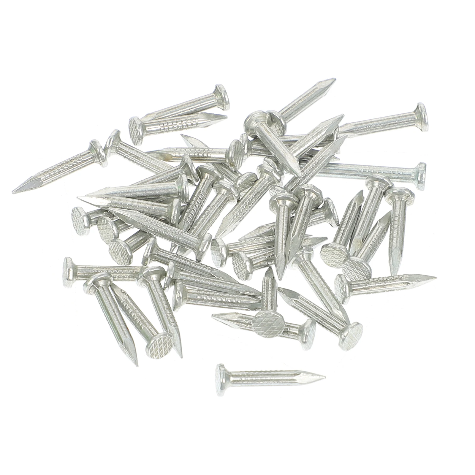 310 Pcs Cement Wall Nail Hardened Nails Straight Grain Point Tip Galvanized Steel
310 Pcs Cement Wall Nail Hardened Nails Straight Grain Point Tip Galvanized Steel