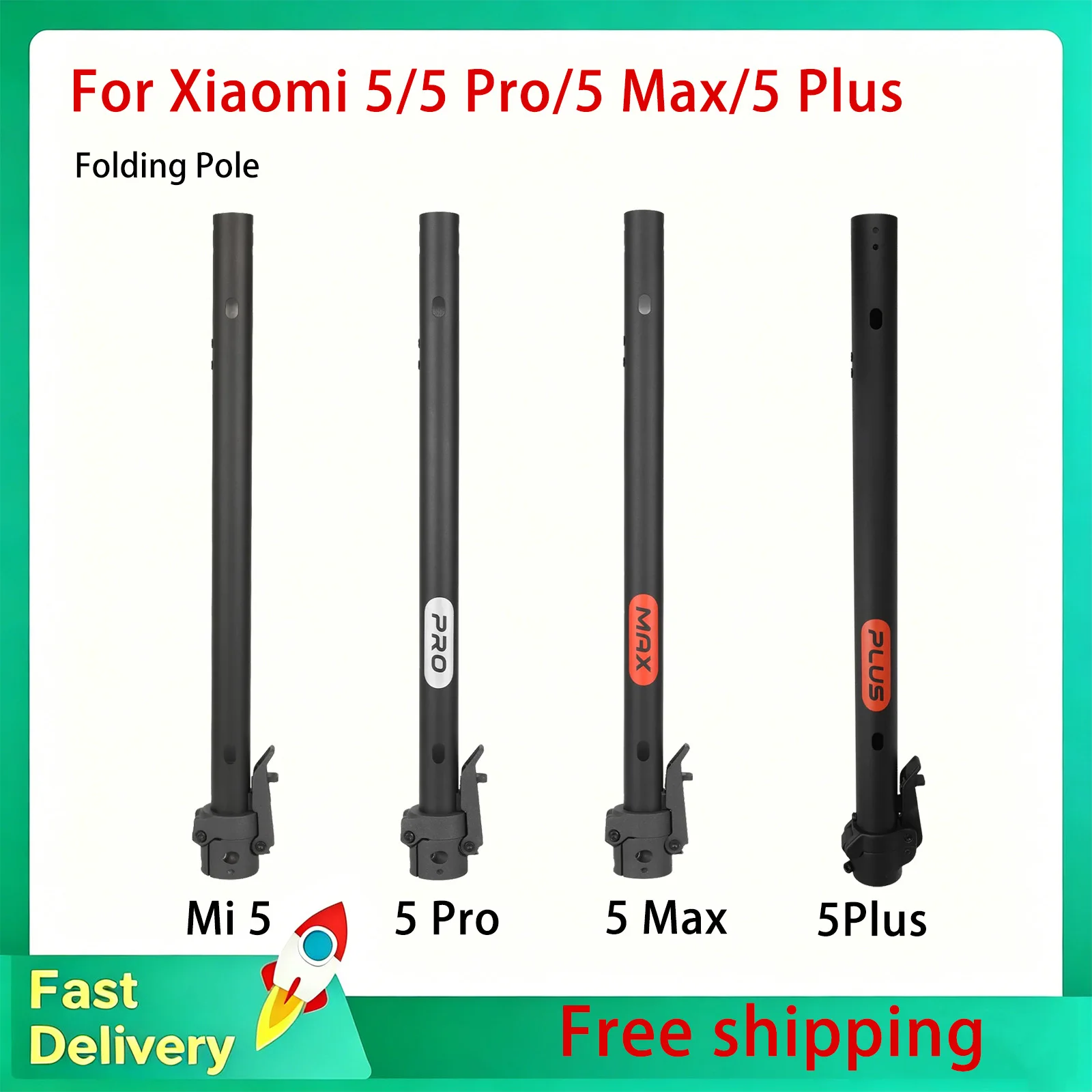 Electric Scooter Original Folding Pole Pole Base For Xiaomi 5/5 Pro/5 Max/5 Plus Heavy-Duty Steering Column Assembly Accessories
Electric Scooter Original Folding Pole Pole Base For Xiaomi 5/5 Pro/5 Max/5 Plus Heavy-Duty Steering Column Assembly Accessories