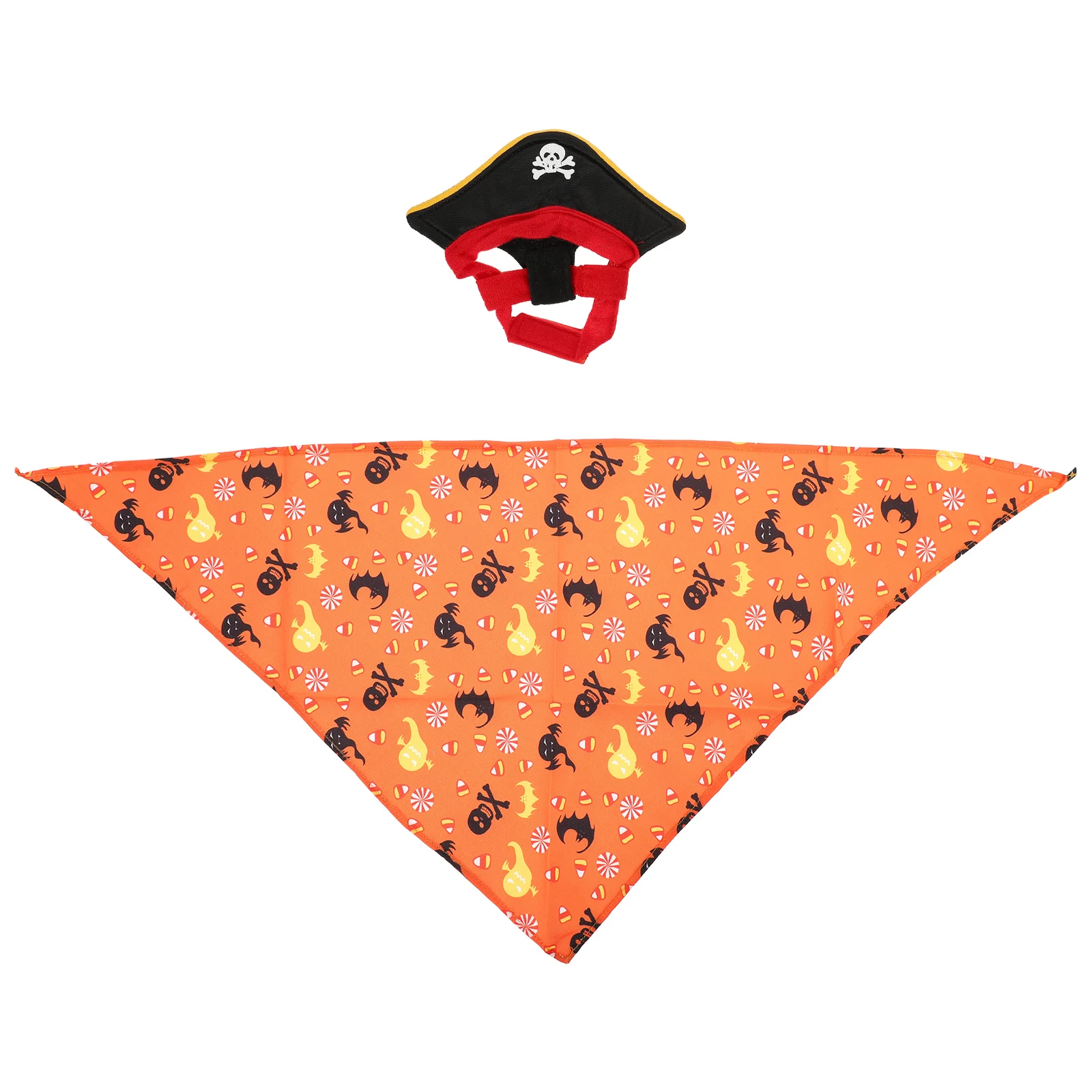 Pet Party Cat Pirate Costume Halloween Outfits Costumes Hat Scarf Kit for Animal
Pet Party Cat Pirate Costume Halloween Outfits Costumes Hat Scarf Kit for Animal