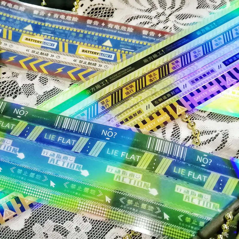 Cyberpunk Warning Line Packaging Tape High Adhesive Express Shipping Parcel Sealing Packing Tape Waterproof DIY Decorative Tape
Cyberpunk Warning Line Packaging Tape High Adhesive Express Shipping Parcel Sealing Packing Tape Waterproof DIY Decorative Tape