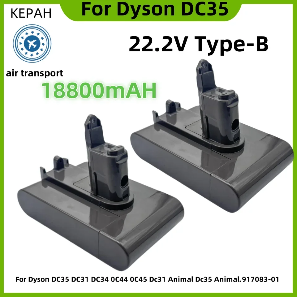 NEW Original Replacement 22.2V B 18800mAh DC31 Type-B Battery for Dyson DC31 DC31B DC35 DC44 DC45 Handheld Power Tool Battery
NEW Original Replacement 22.2V B 18800mAh DC31 Type-B Battery for Dyson DC31 DC31B DC35 DC44 DC45 Handheld Power Tool Battery
