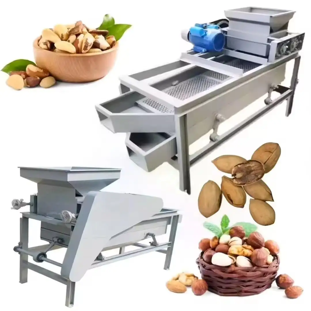 Industrial Electric Almond Shelling and Cracking Machine Factory Use Almond Shell Breaking Equipment
Industrial Electric Almond Shelling and Cracking Machine Factory Use Almond Shell Breaking Equipment