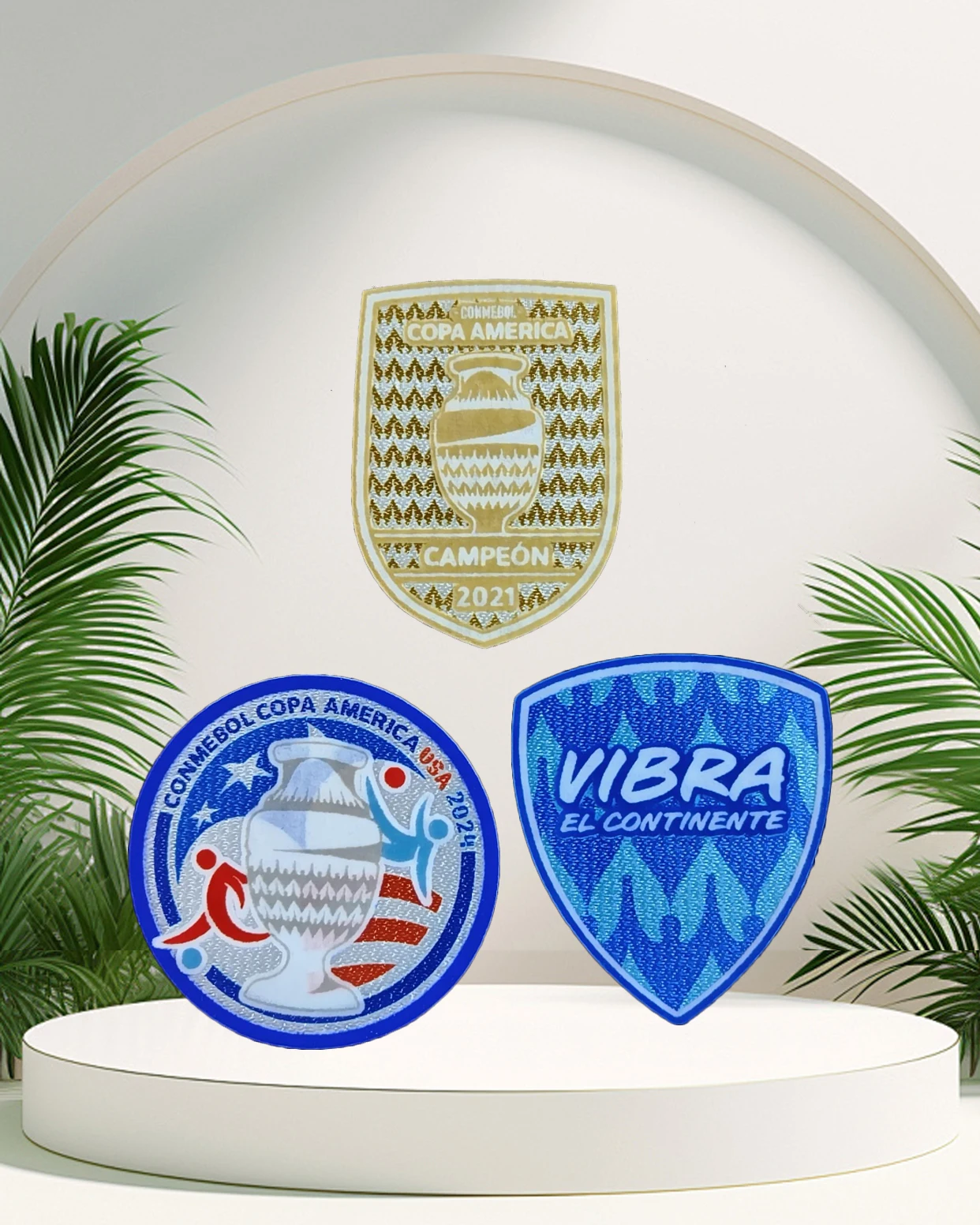 CONMEBOL Copa America 2024 футбольная нашивка es Argentina on 2021 GOLD футбольная нашивка iron on velvet and plastic material Brazil
CONMEBOL Copa America 2024 футбольная нашивка es Argentina on 2021 GOLD футбольная нашивка iron on velvet and plastic material Brazil