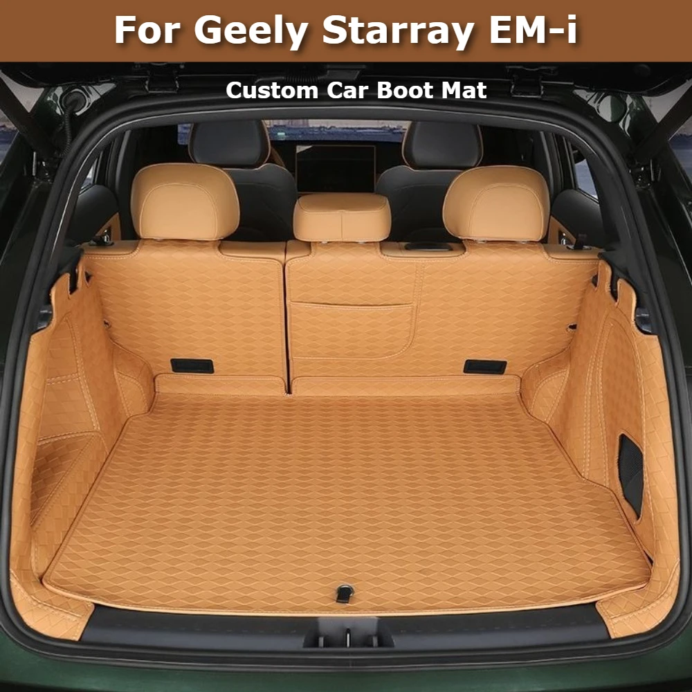 For Geely Starray EM-i Galaxy Starship 7 Custom Car Boot Mat Rear Trunk Liner Cargo Leather Floor Carpet Tray Protector Mats
For Geely Starray EM-i Galaxy Starship 7 Custom Car Boot Mat Rear Trunk Liner Cargo Leather Floor Carpet Tray Protector Mats
