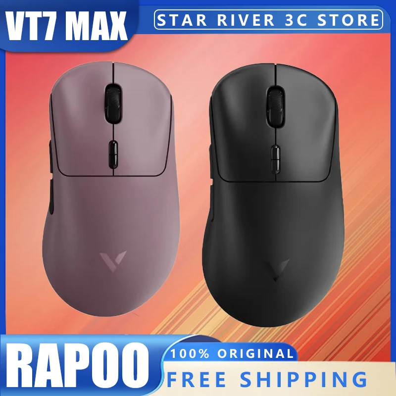 Беспроводная мышь RAPOO VT7 MAX 2,0, двойной датчик 8k Paw3950, скорость опрокидывания, легкая игровая мышь FPS, аксессуары для геймеров по индивидуальному заказу
Беспроводная мышь RAPOO VT7 MAX 2,0, двойной датчик 8k Paw3950, скорость опрокидывания, легкая игровая мышь FPS, аксессуары для геймеров по индивидуальному заказу
