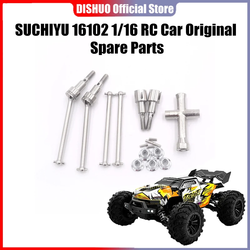 SCY 16102PRO 1/16 RC автомобильные оригинальные запасные части 6312 передний и задний приводной вал
SCY 16102PRO 1/16 RC автомобильные оригинальные запасные части 6312 передний и задний приводной вал