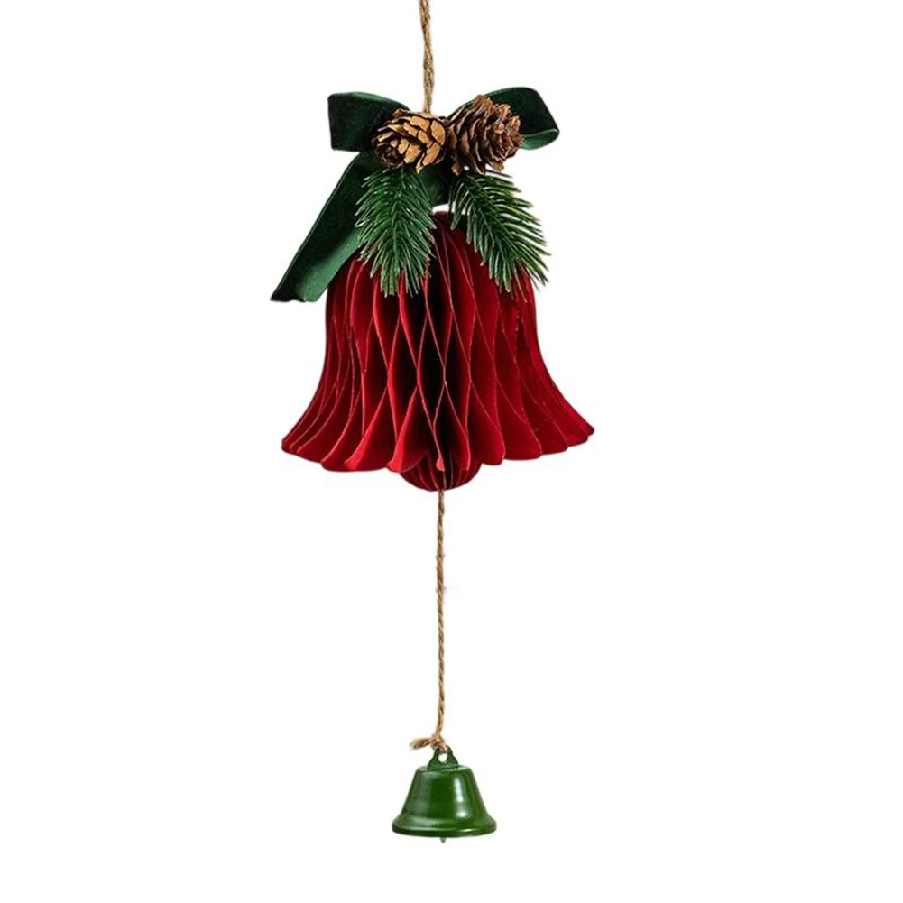 Seasonal Hanging Decorations For Honeycomb Paper Ornaments with Bell for Christmas Party Wedding New Year Baby Shower Office Use
Seasonal Hanging Decorations For Honeycomb Paper Ornaments with Bell for Christmas Party Wedding New Year Baby Shower Office Use