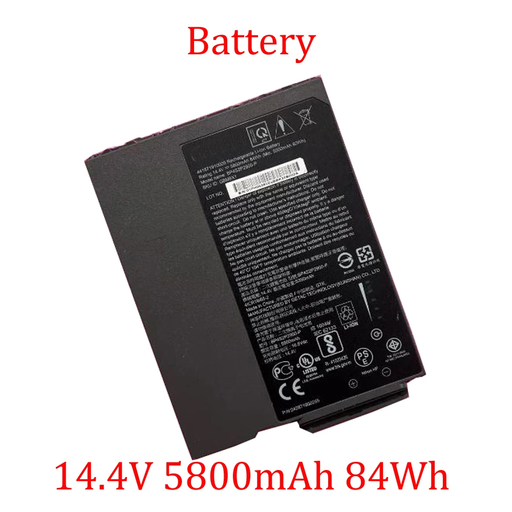 Аккумулятор для моделей Getac RX10 Extreme RX10 Extreme LTE GBM8X1 BP4S2P2900-P 441871910009 441871910010 14,4 В 5800 мАч 84 Втч Черный
Аккумулятор для моделей Getac RX10 Extreme RX10 Extreme LTE GBM8X1 BP4S2P2900-P 441871910009 441871910010 14,4 В 5800 мАч 84 Втч Черный