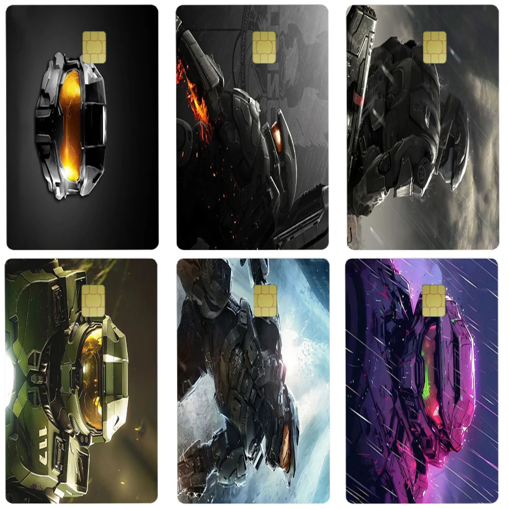 H-Halo T-The M-Master Chief Collection Game Anmie Sticker Film Skin Cover For Credit Card Debit Bank Card Front
H-Halo T-The M-Master Chief Collection Game Anmie Sticker Film Skin Cover For Credit Card Debit Bank Card Front