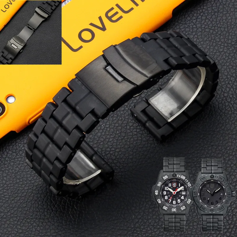 Ремешок для часов из углеродного волокна 23 мм для Luminox Band3080 3150 8800 6402Men, Военный Спортивный Браслет, аксессуары, пластиковый стальной браслет
Ремешок для часов из углеродного волокна 23 мм для Luminox Band3080 3150 8800 6402Men, Военный Спортивный Браслет, аксессуары, пластиковый стальной браслет