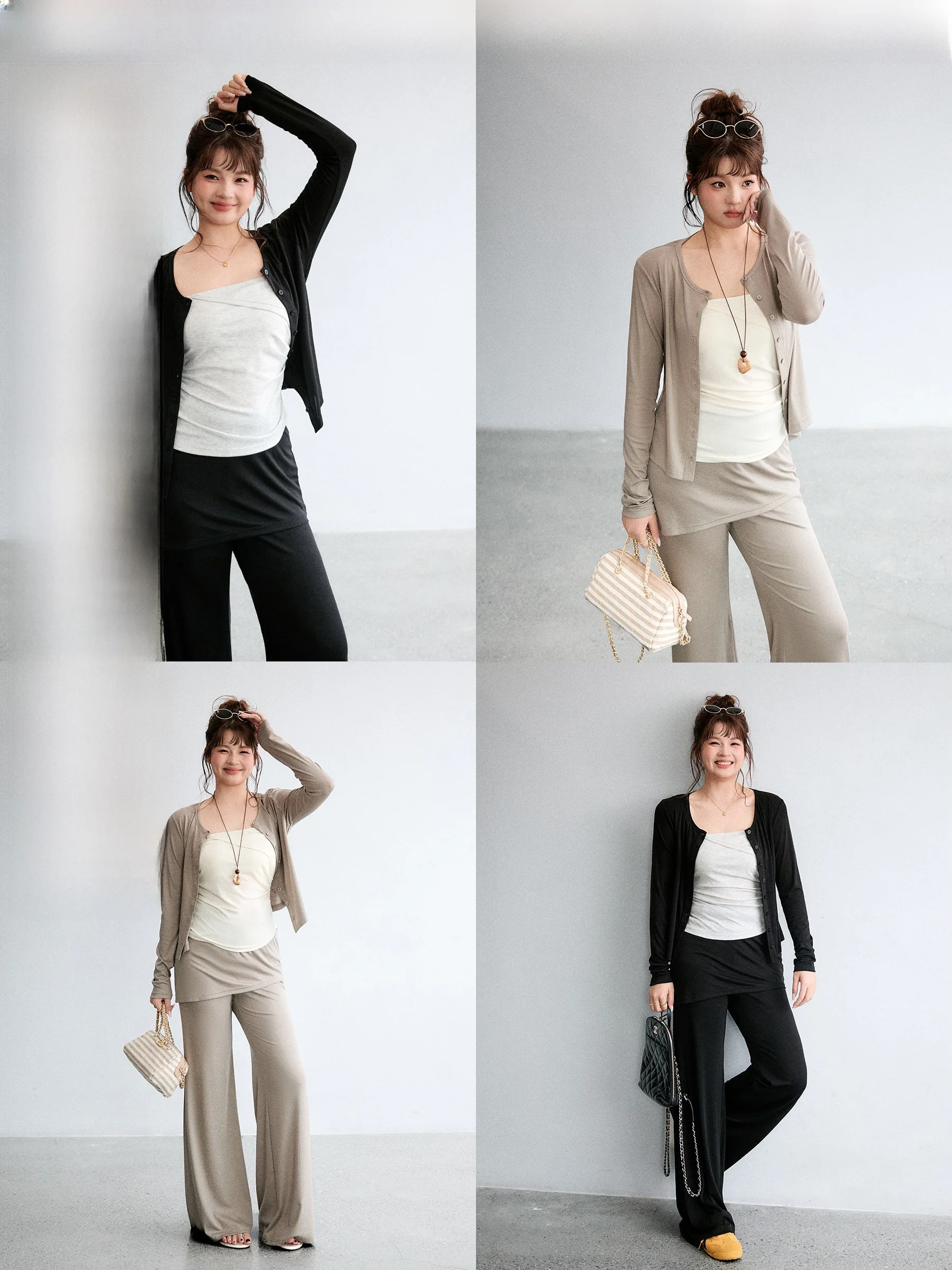 JULULOOK Studio Casual Loose Knitwear Set for Plump Women Long Sleeve round Neck Lyrical Polyester And Rayon Blend
JULULOOK Studio Casual Loose Knitwear Set for Plump Women Long Sleeve round Neck Lyrical Polyester And Rayon Blend