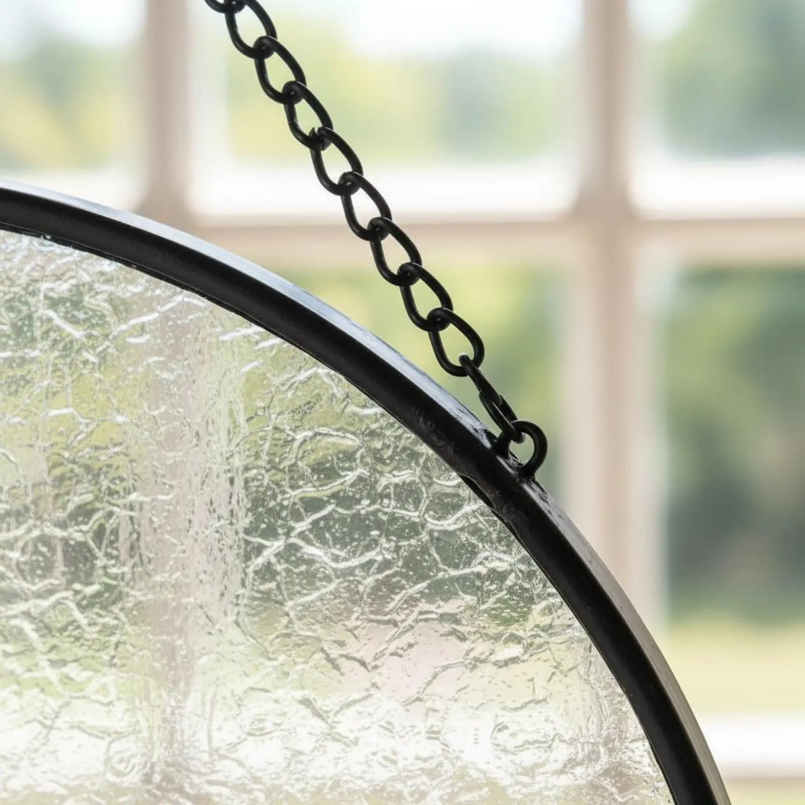 Glass Sun Catcher 3D Texture Round Hanging Sun Catcher Textured Glass Suncatcher European Vintage Design Round Window Hanging
Glass Sun Catcher 3D Texture Round Hanging Sun Catcher Textured Glass Suncatcher European Vintage Design Round Window Hanging