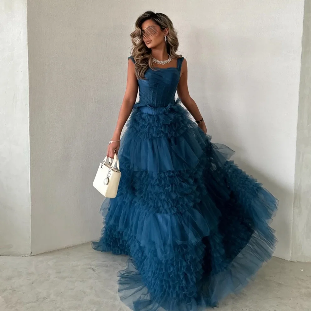 Intricate Net Pleat A-line Square Neck Long Dresses Homecoming Dresses Classic Exquisite Modern Style Pastrol Unisex Formal
Intricate Net Pleat A-line Square Neck Long Dresses Homecoming Dresses Classic Exquisite Modern Style Pastrol Unisex Formal