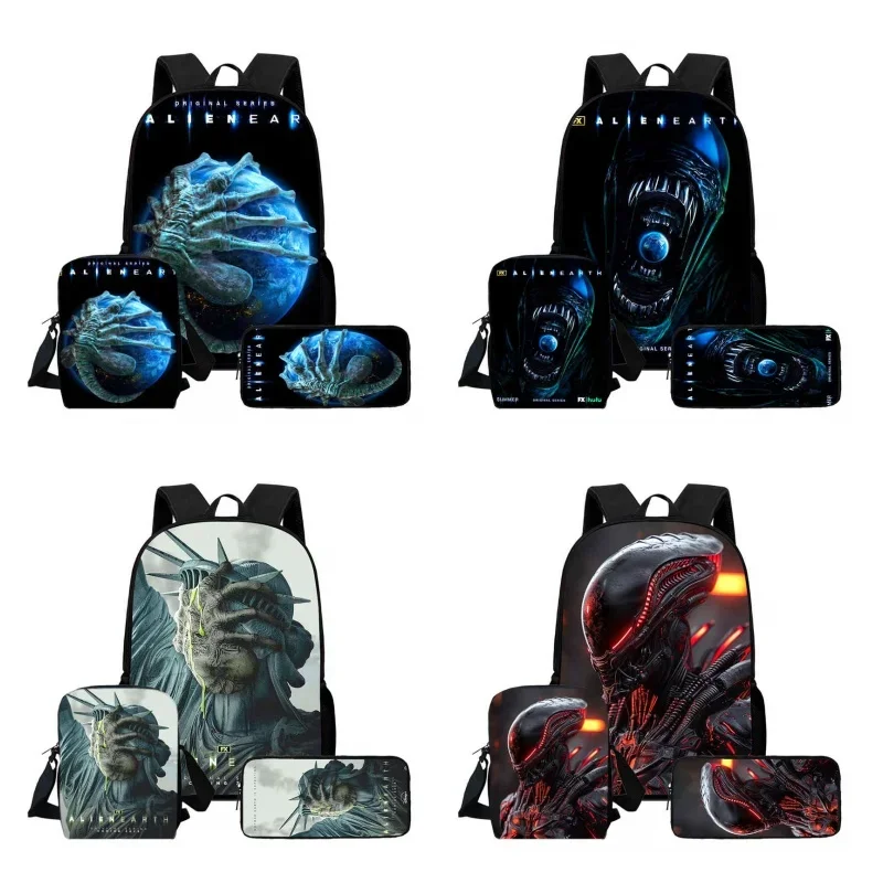 Cartoon Alien:Earth Child School Backpack With Shoulder Bags Pencil Bags For Kindergarten,Light Weight Child Bags For Boy Girl
Cartoon Alien:Earth Child School Backpack With Shoulder Bags Pencil Bags For Kindergarten,Light Weight Child Bags For Boy Girl